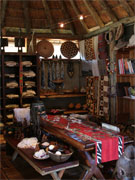 The curio shop at Mombo Camp has plentiful momentos of your trip to take home.